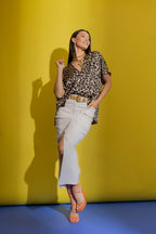 Leopard Bondi Top Animal