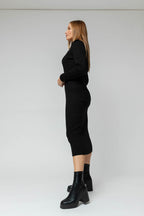 Cable Knit Dress 90012 D
