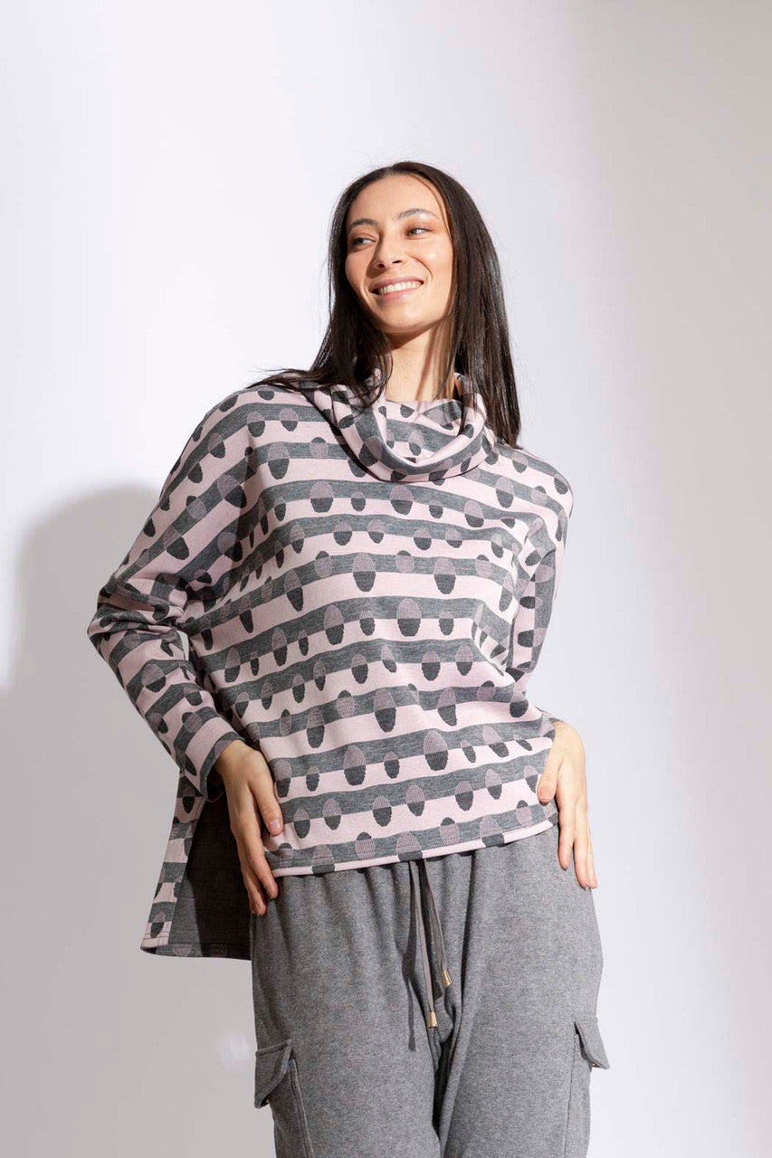 Pink Gigi Roll Jumper