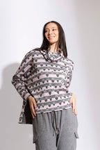 Pink Gigi Roll Jumper