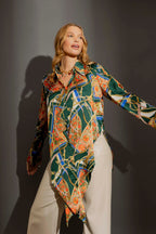 Forest Silky Zhoush Shirt