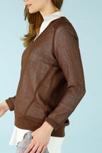 Chocolate Trinny Jumper - SALE