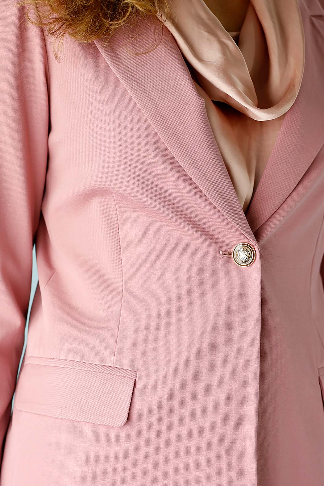 Pink Ponte Classic Blazer