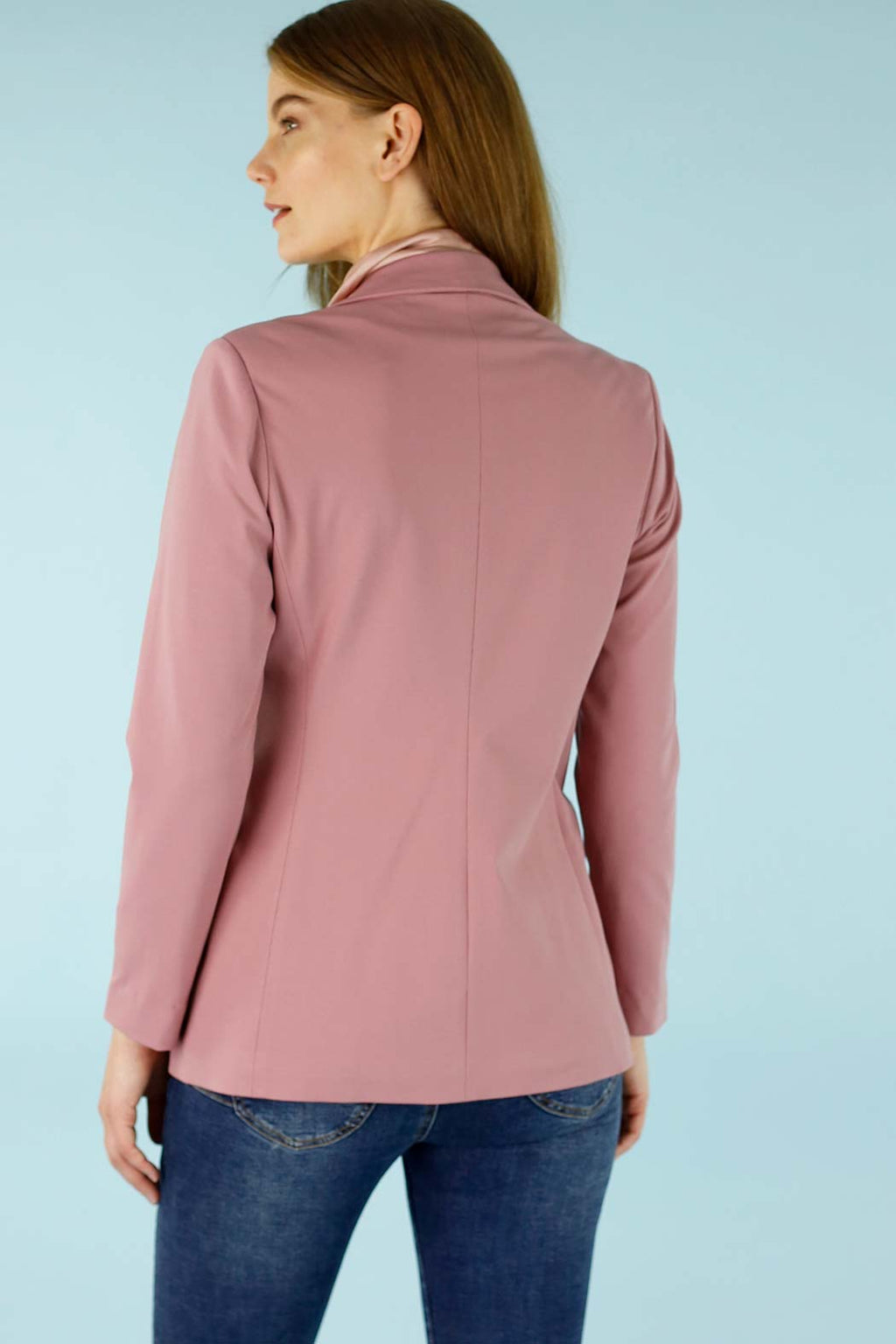 Pink Ponte Classic Blazer