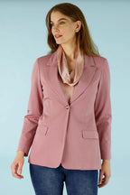 Pink Ponte Classic Blazer