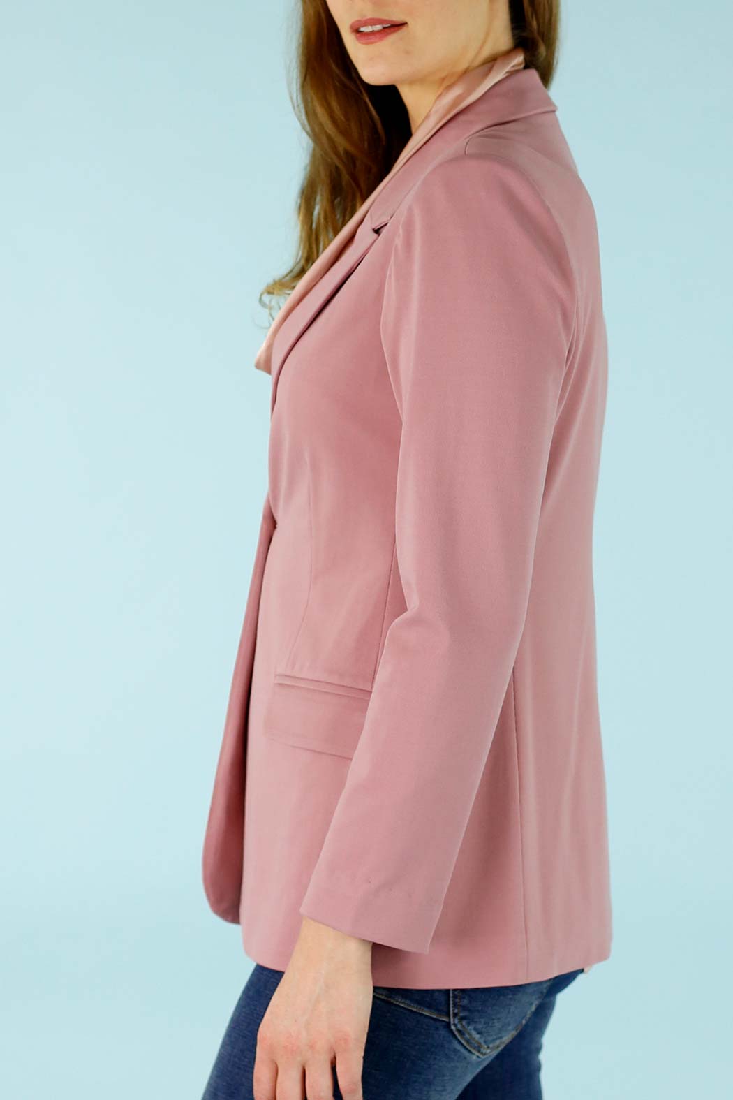 Pink Ponte Classic Blazer
