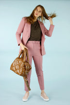 Pink Ponte Classic Blazer