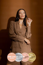 Coffee Luxury Linen Blogger