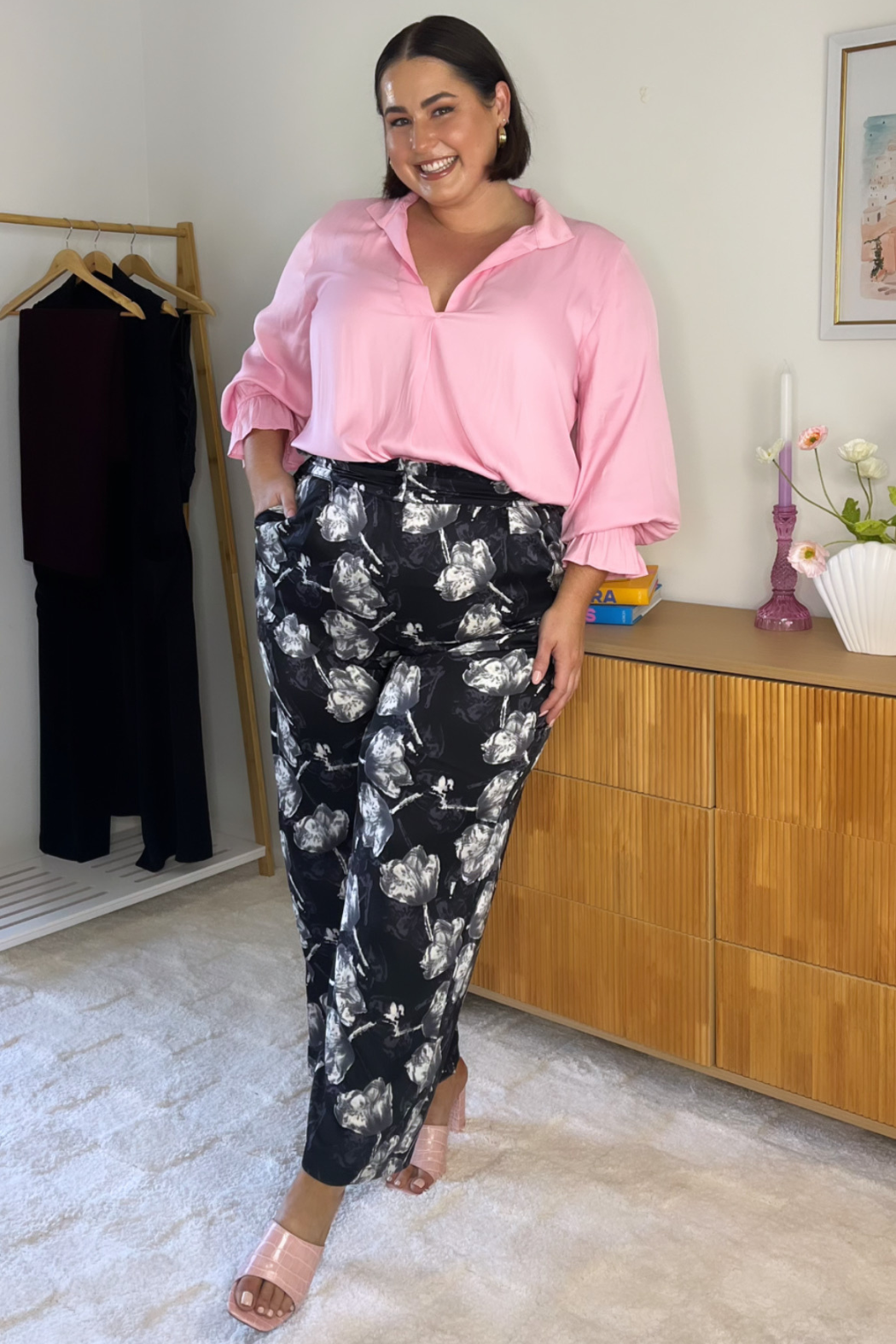 Light Pink Femme Blogger Shirt