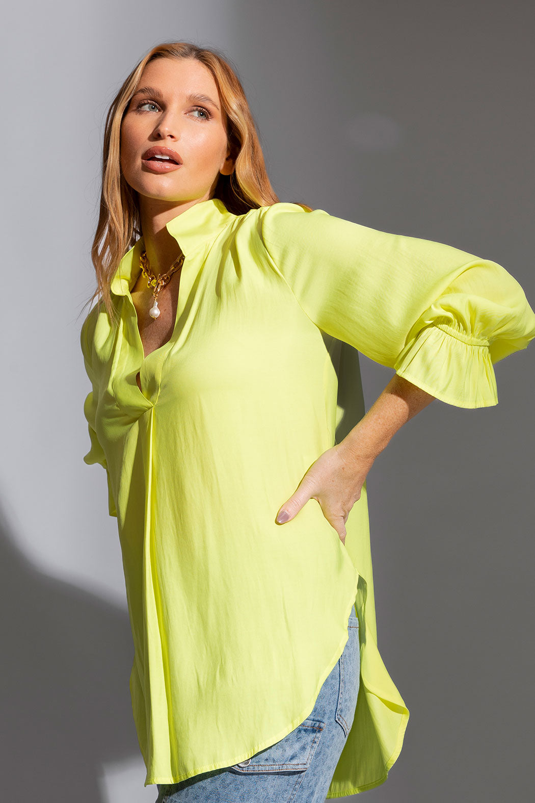 Neon Femme Blogger Shirt