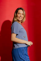 Denim Pocket T-Shirt