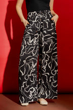 Black/Cream Classic Cargo Culottes