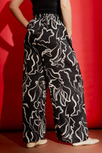 Black/Cream Classic Cargo Culottes