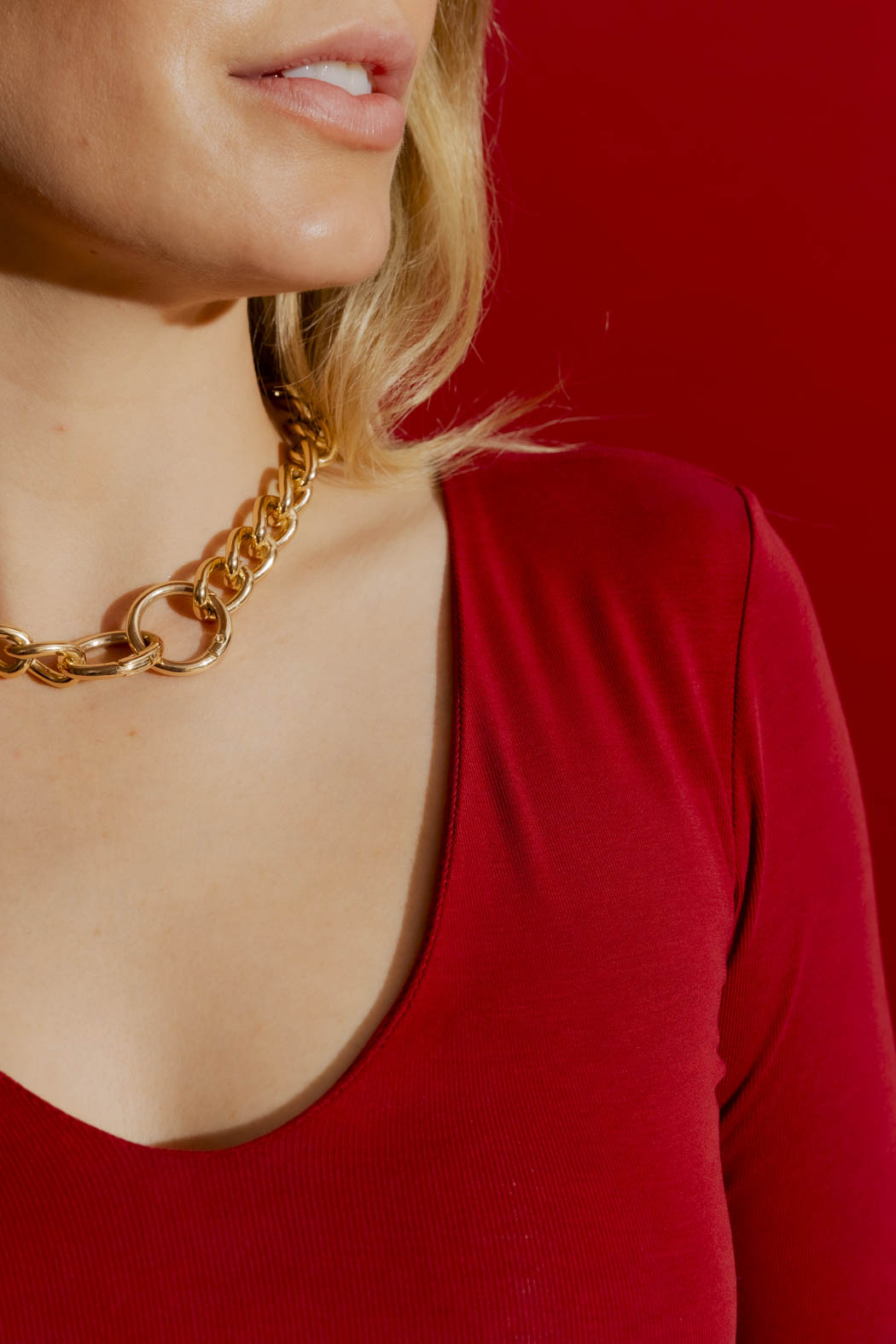 Red Tencel Lust Top