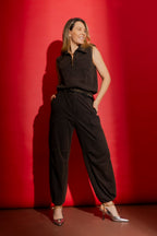 Chocolate Washed Cargo Pant Black