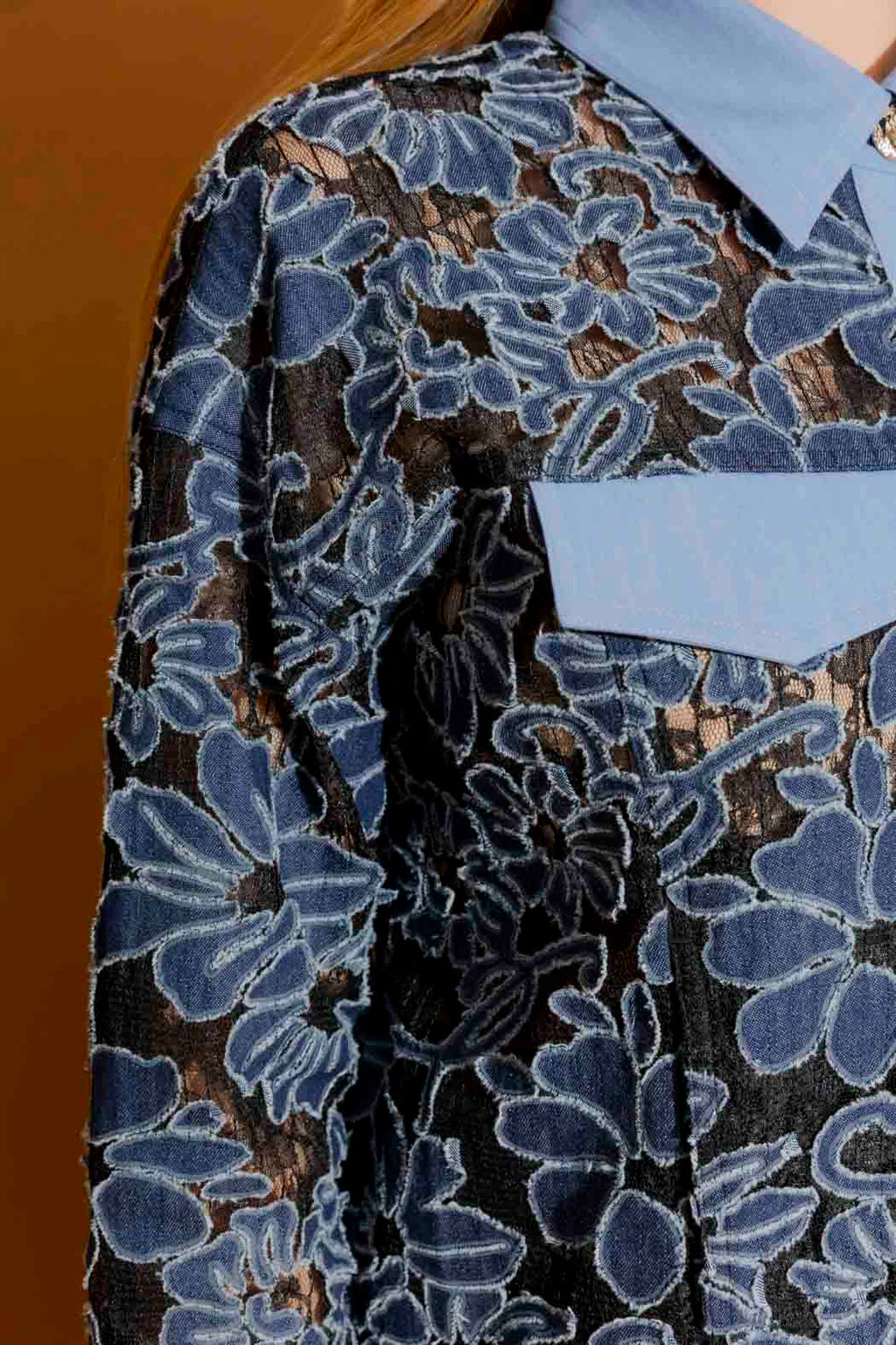 Denim Lace Dallas Jacket