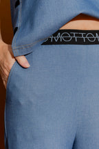 Chambray Leisure Pant