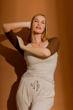 Cocoa Tencel Shrug