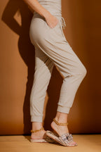 Putty Tencel Slouch Pant