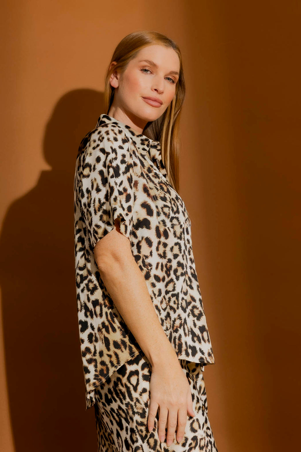 White Animal Asana Shirt