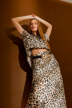 White Animal Asana Shirt