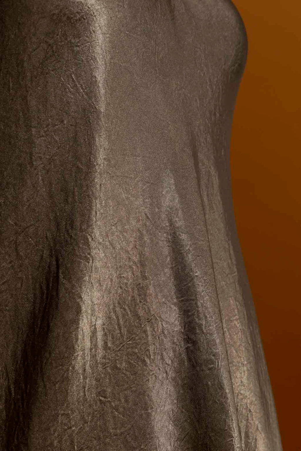 Pewter Embossed Bias Dress