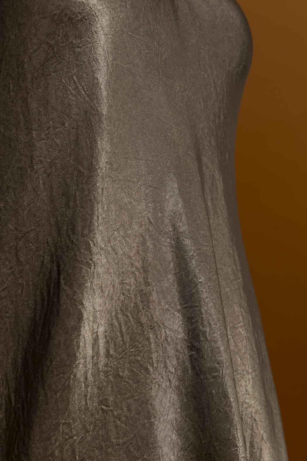 Pewter Embossed Bias Dress