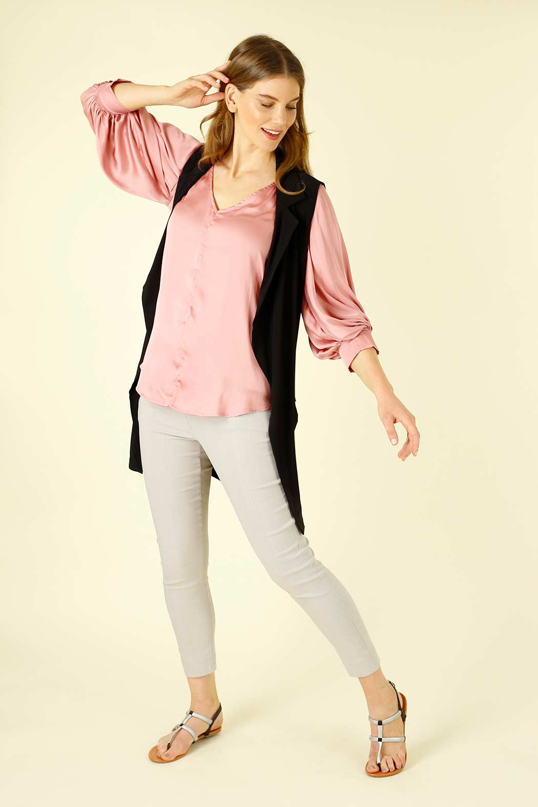 Pink Silky Tokyo Top - SALE