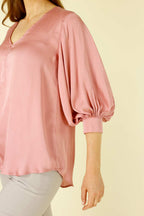 Pink Silky Tokyo Top - SALE