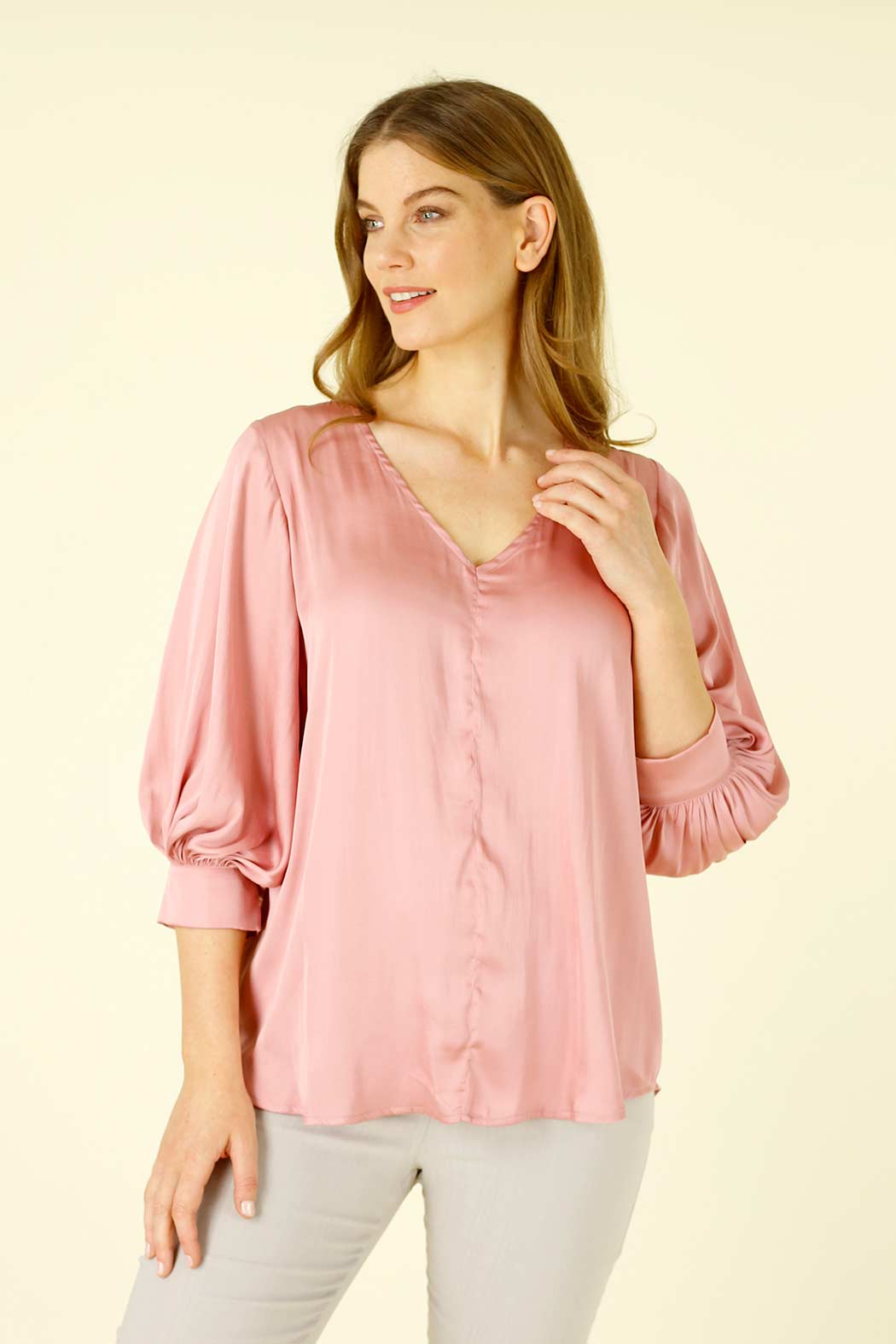 Pink Silky Tokyo Top - SALE