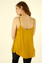 Gold Silky Barcelona Cami - SALE