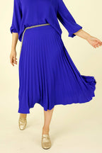 Cobalt Soft Touch Matrix Skirt - SALE