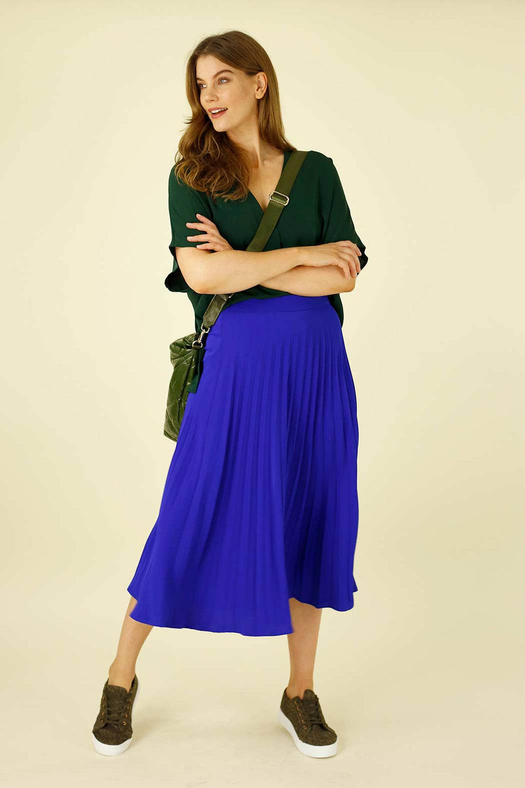 Cobalt Soft Touch Matrix Skirt - SALE