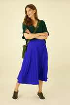 Cobalt Soft Touch Matrix Skirt - SALE