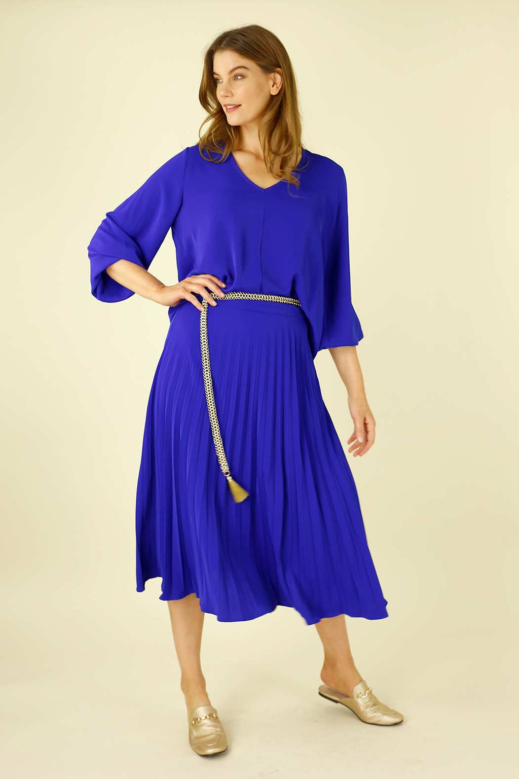Cobalt Soft Touch Matrix Skirt - SALE