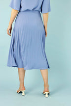 Sky Soft Touch Matrix Skirt - SALE