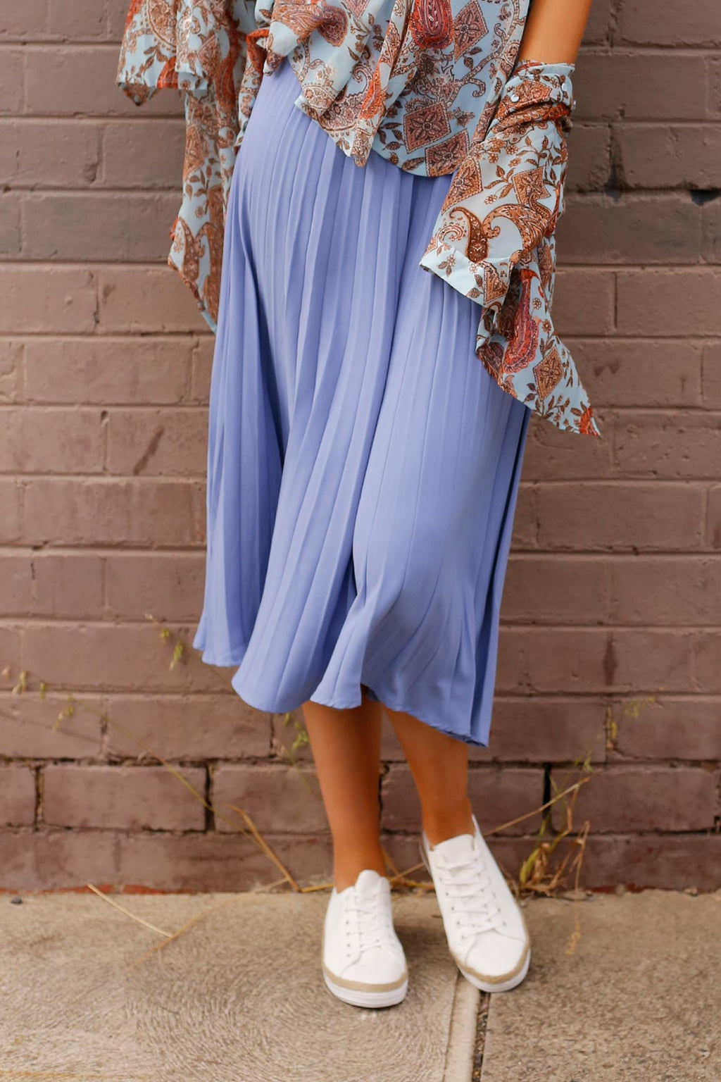 Sky Soft Touch Matrix Skirt - SALE
