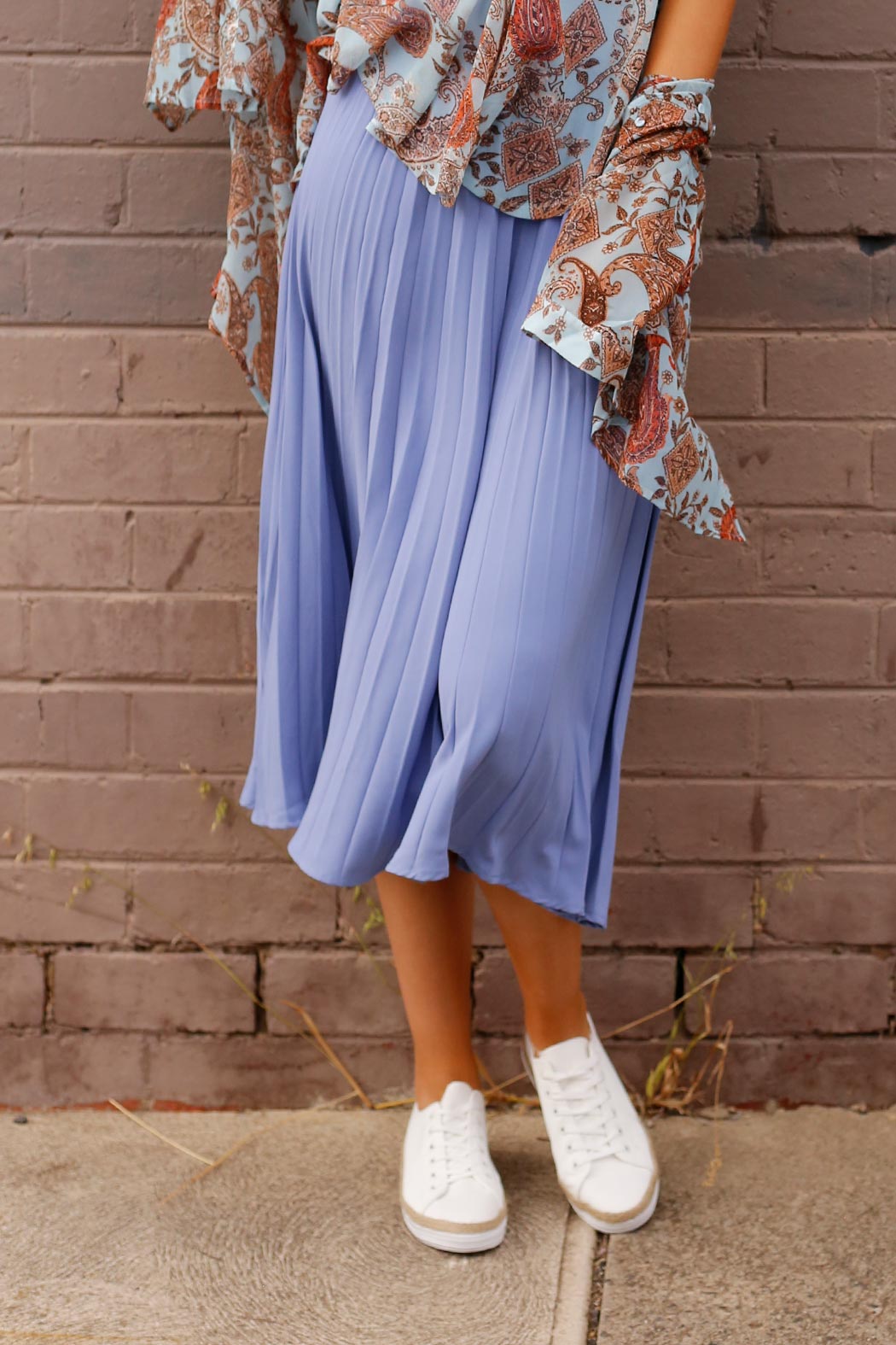 Sky Soft Touch Matrix Skirt - SALE