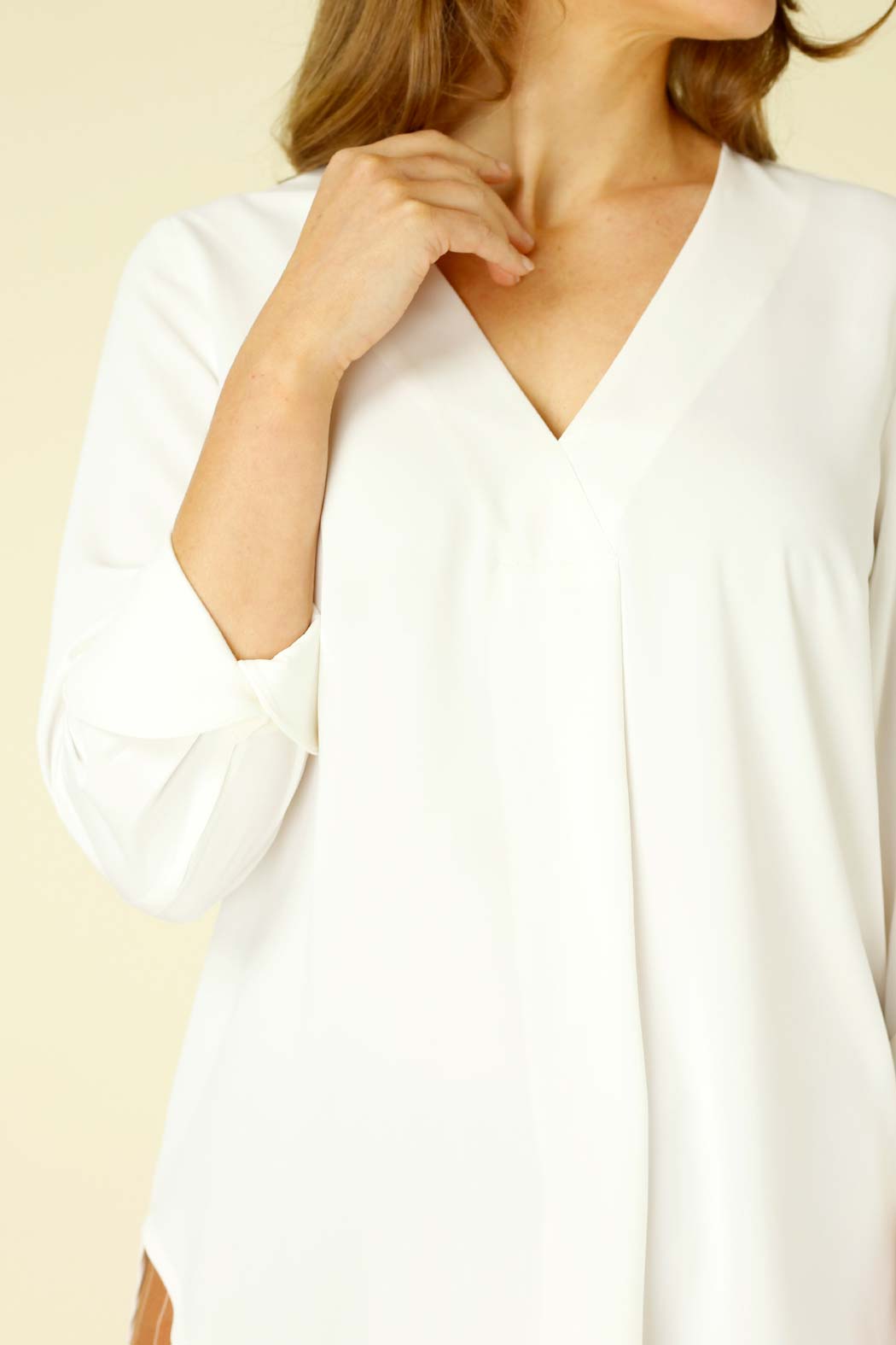 Ivory Soft Touch Sydney Blouse - SALE
