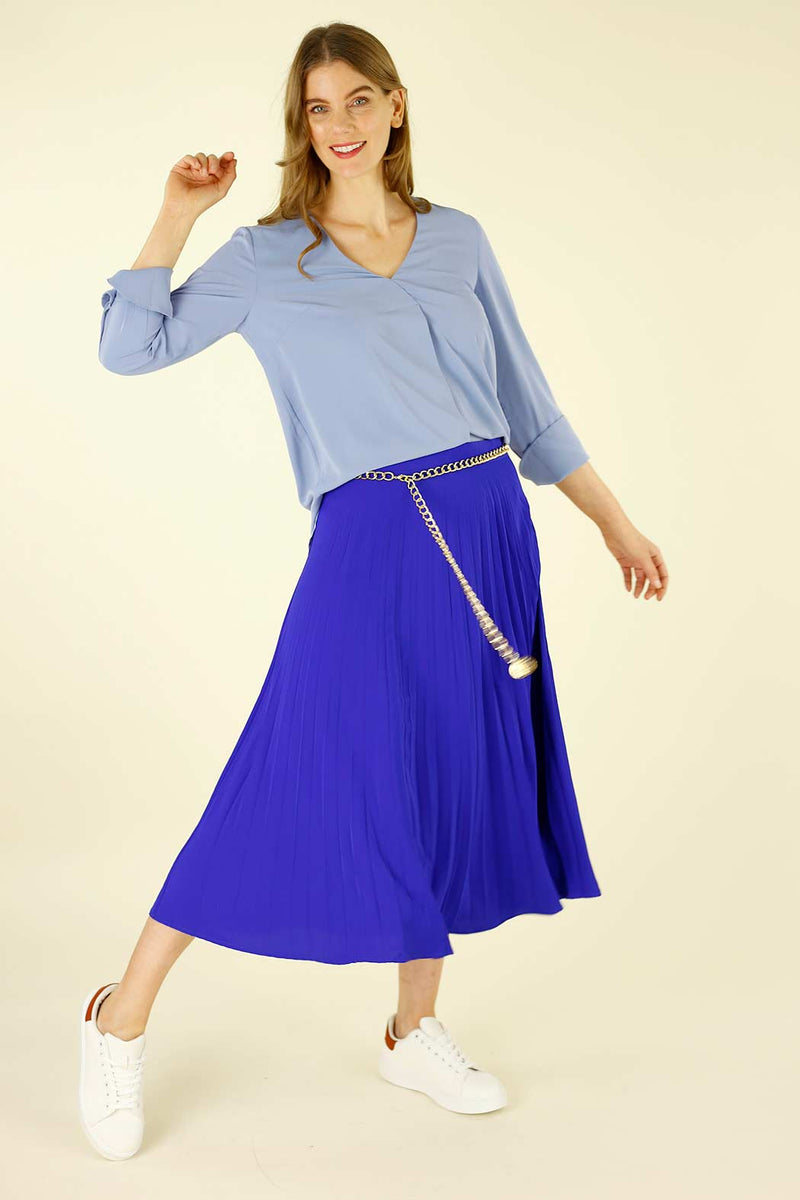 Sky Soft Touch Sydney Blouse - SALE