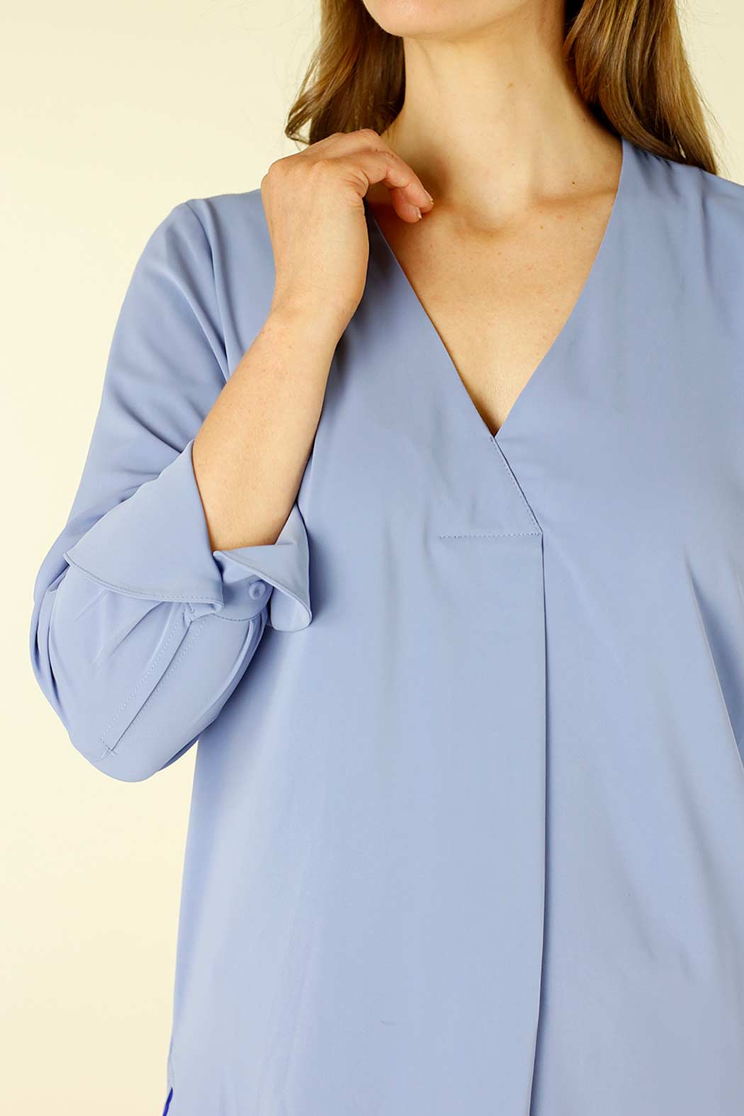 Sky Soft Touch Sydney Blouse - SALE