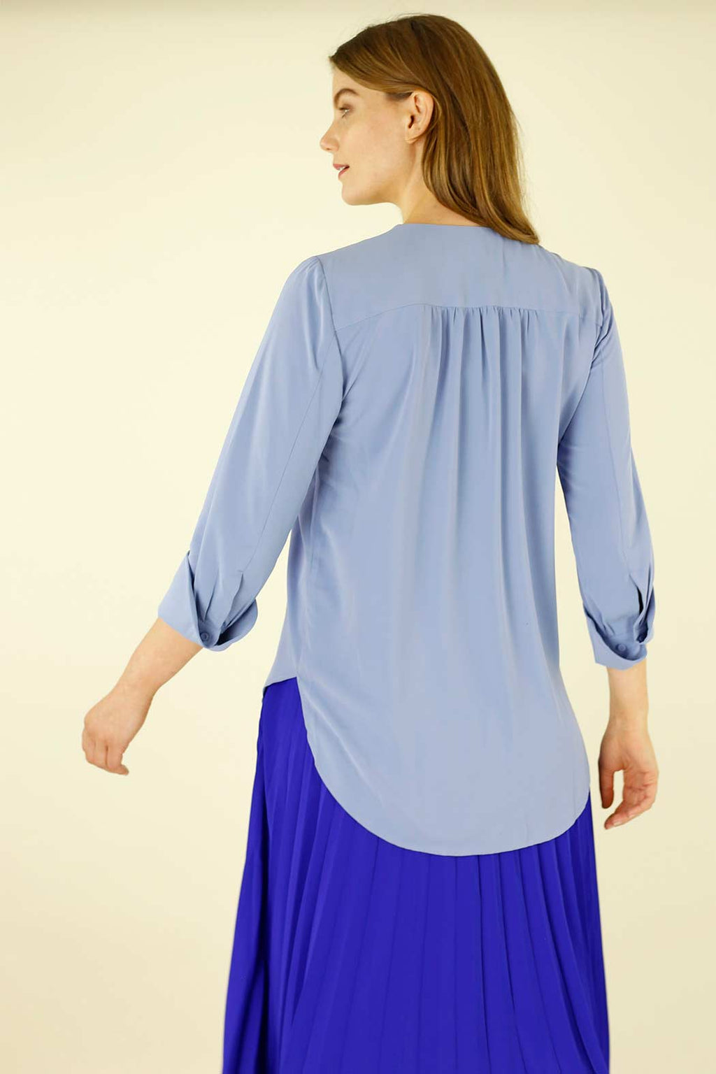 Sky Soft Touch Sydney Blouse - SALE