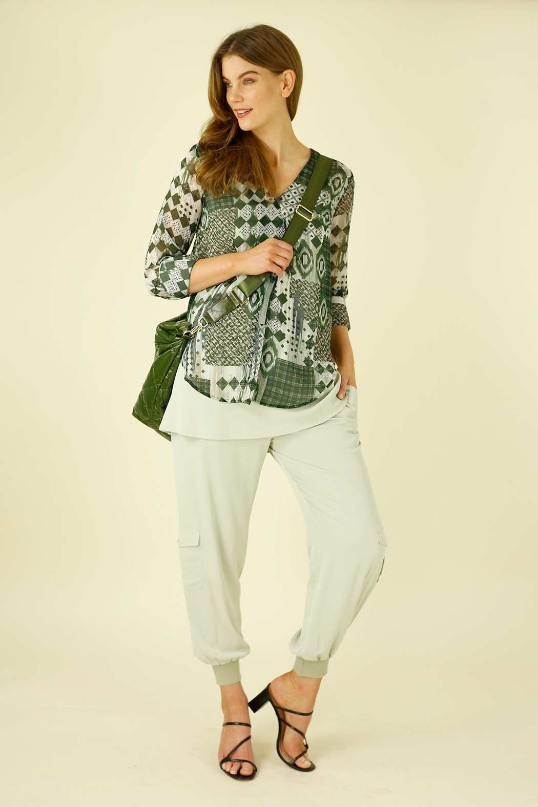 Mint Soft Touch Cowl Cami - SALE