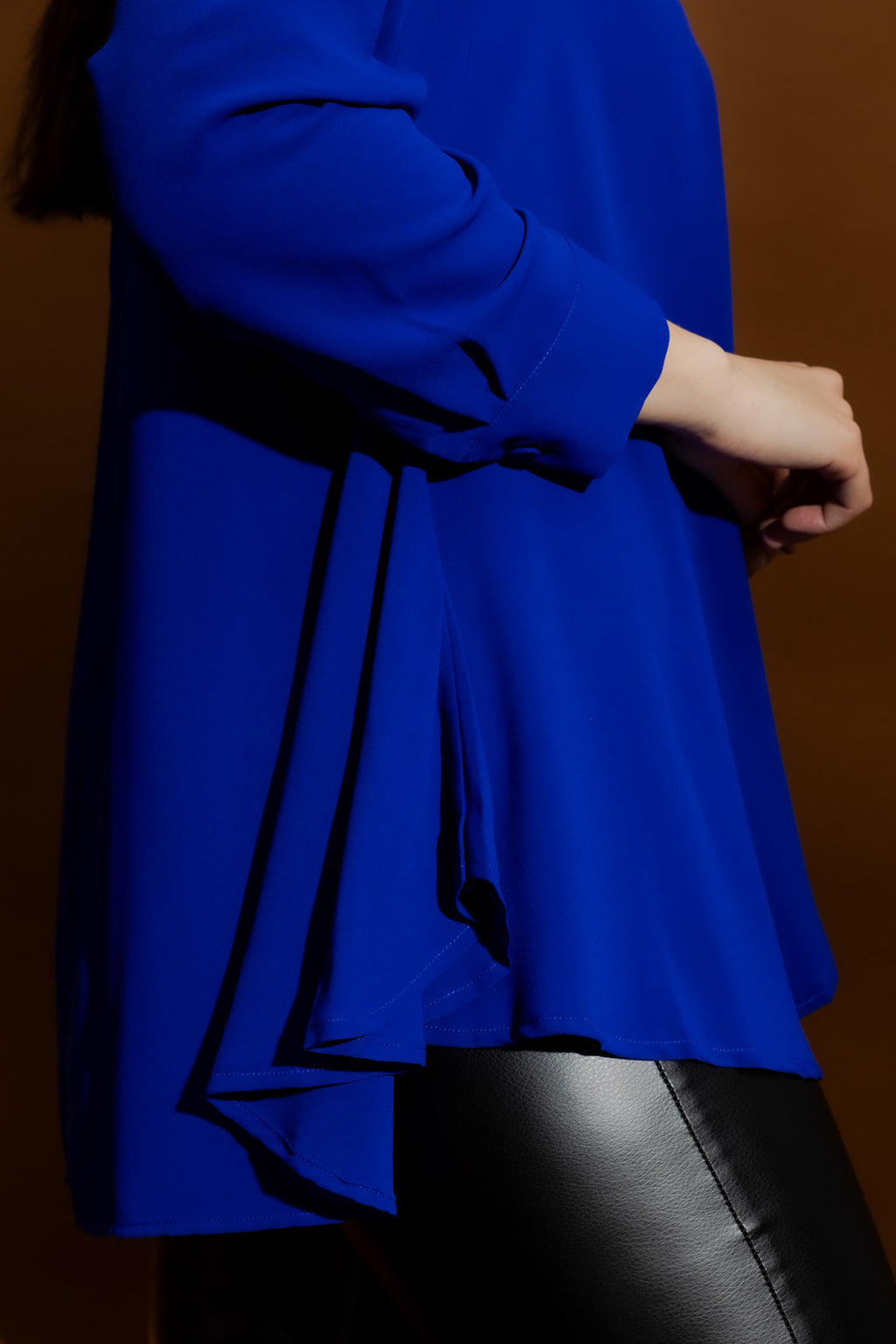 Cobalt Flare Shirt