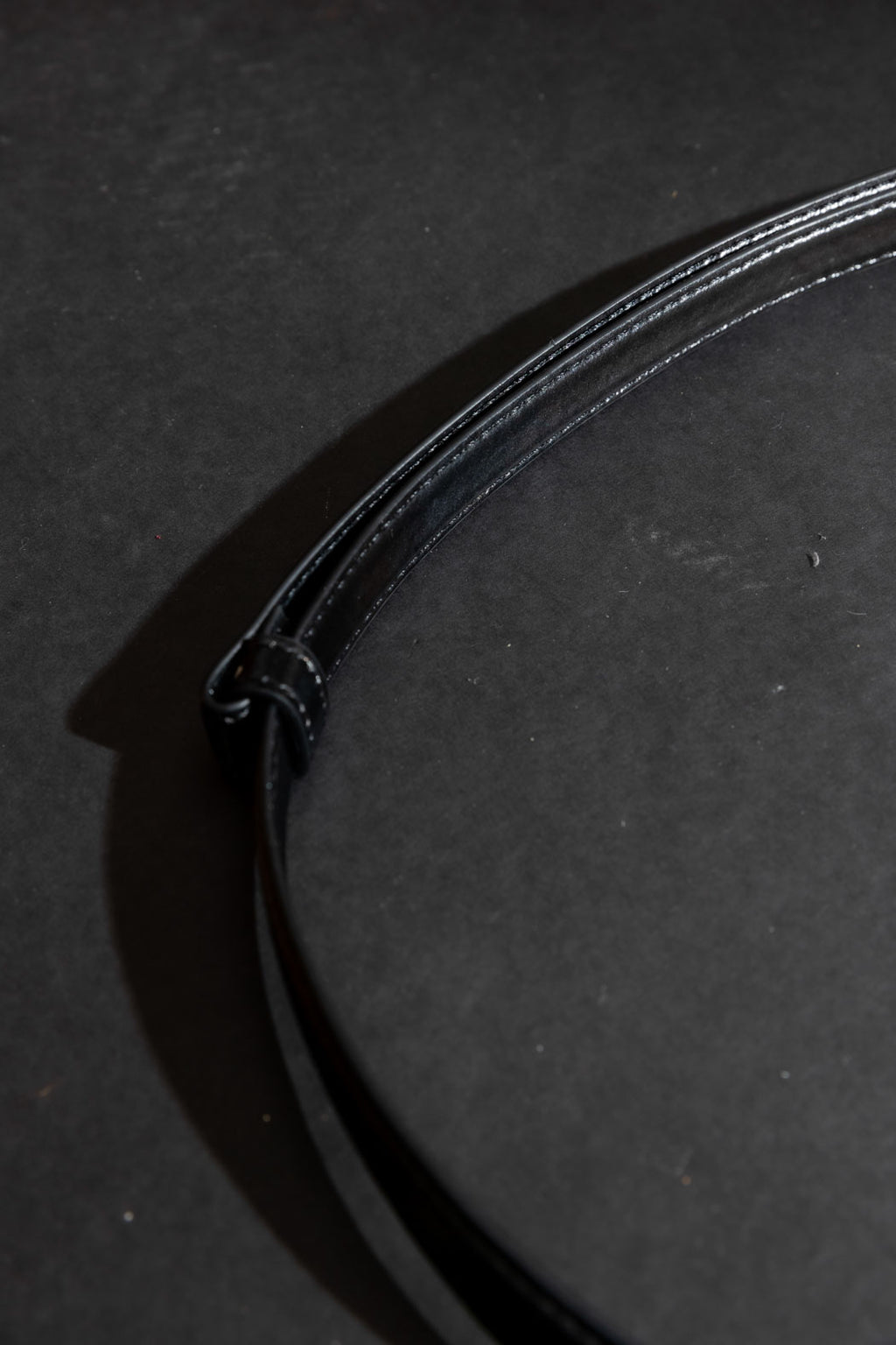 Black Gold Hook Belt Black O/S