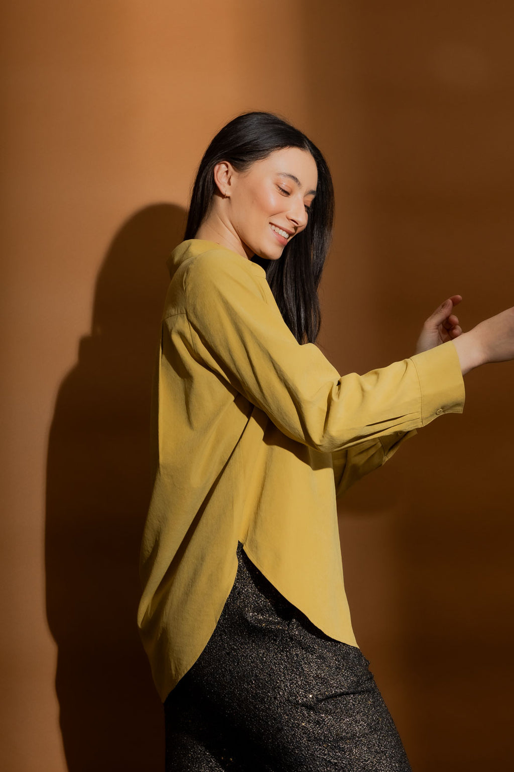 Marigold Brit Blogger Shirt