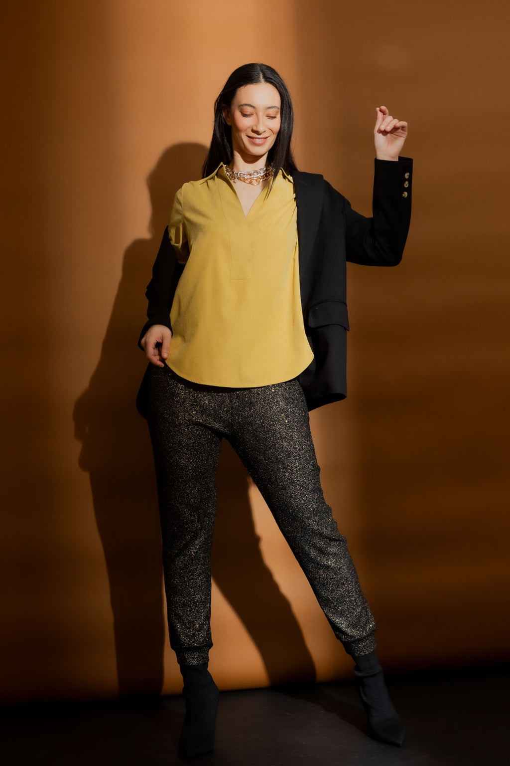 Marigold Brit Blogger Shirt