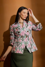 Pink Tapestry Sisca Blazer