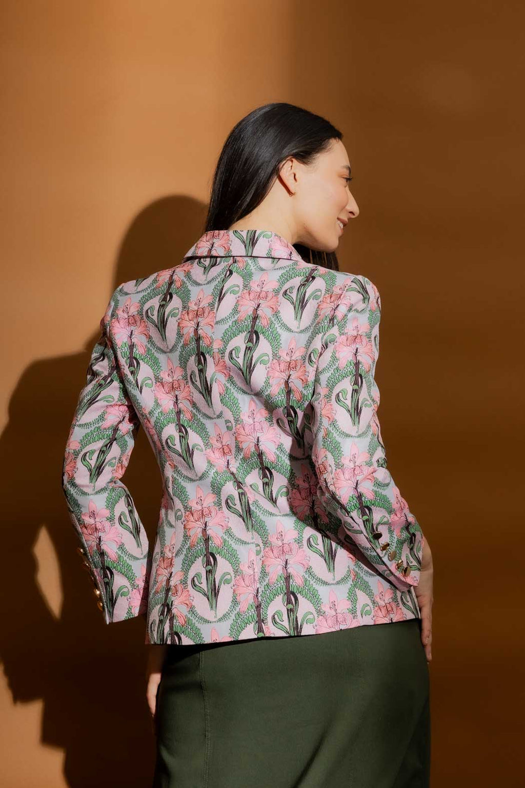 Pink Tapestry Sisca Blazer