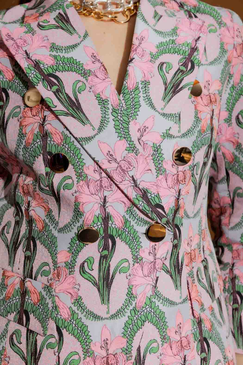 Pink Tapestry Sisca Blazer